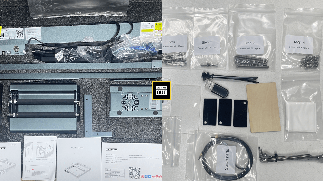 Atezr P10 Unboxing & Assembly